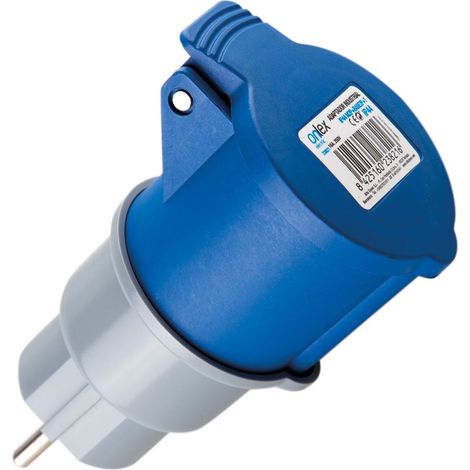 Adattatore industriale Onlex ip44 m2p+base 2p+t