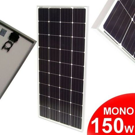 Solarpanel Solarmodul B5516 Solarzelle 150W 12V Solar MONO kristallin (1/5)