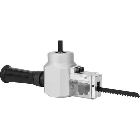 Coupe-métal à double tête, grignoteuse de tôle, accessoire de perçage pour scie à bois électrique avec clé (1/5)