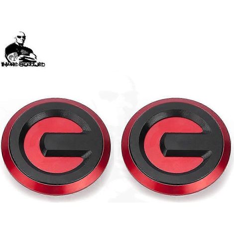 Rahmenlochkappen-Set für BMW R1200GS LC R1200 GS Adventure LC 2013–2022 R 1200 GS Dekor-Zubehör – OHNE LOGO, ROT 1