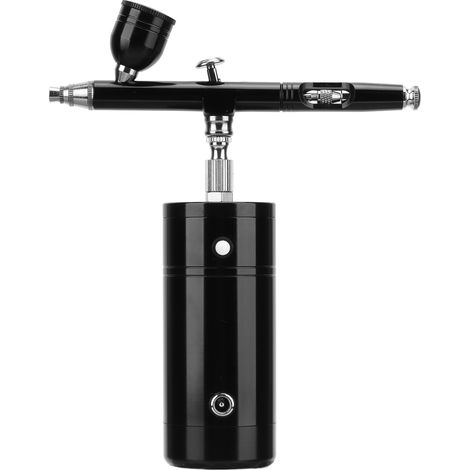 Kit aérographe sans fil rechargeable, pistolet de pulvérisation portable pour manucure, décoration de gâteaux et bricolage (1/5)