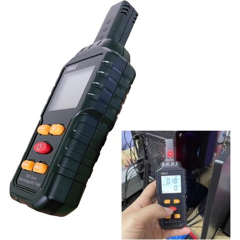 [JAMAIS UTILISÉ] Compteur Geigers Détecteur Rayonnement Nucléaire Détecteur Radioactif Professionnel Haute Précision Testeur Données Dosimètre En Marbre Compteur Emf Détecteur Rayonnement Compteur (1/5)