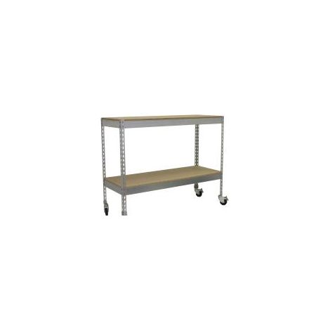 Scaffale Simonforte ruote truciolato 900x1200x600 mm