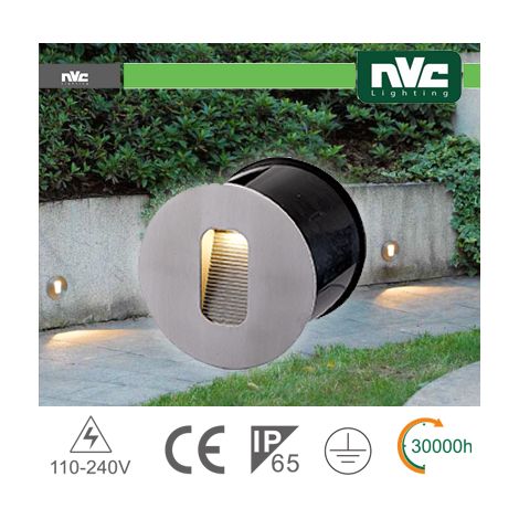 Segnapasso a parete Tondo - 4W 3000K IP65
