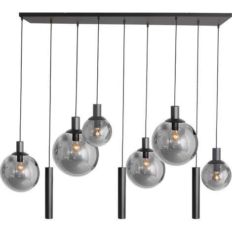 Steinhauer - hängeleuchte - Bollique LED - schwarz - glas metall (1/5)