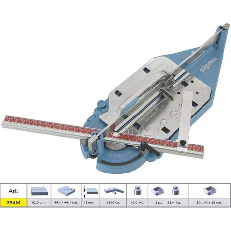 Tagliapiastrelle 'Serie 3 MAX' incisione a spinta 62 cm 3B4M SIGMA FUORI PRODUZIONE (1/2)