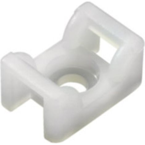 HellermannTyton KR6G5-N66-NA-C1 Embase de fixation vissable 151-24619 transparent 1 pc(s)
