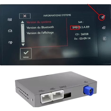 Drahtloser Carplay-Adapter, Multimedia-Unterstützung, Kamera-Integration, SMEG (1/2)