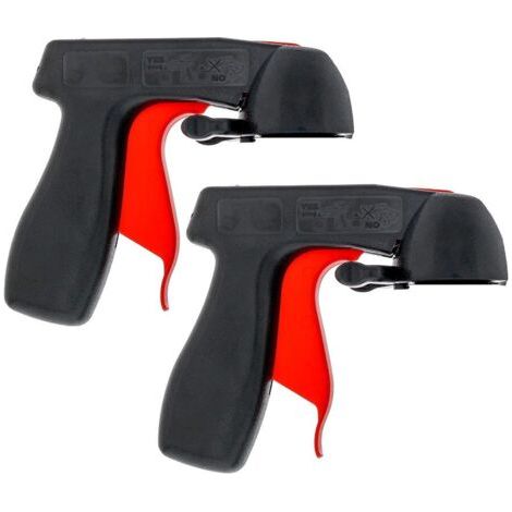 royaluxe-Poignée De Pistolet Spray Aérosol - Pistolet Bombe Peinture, Poignée De Pistolet Originale pour Bombes Aérosols, Support De Boîte À Laque, Pistolet À Peinture pour Bombes Aérosols(2PCS) - RWP