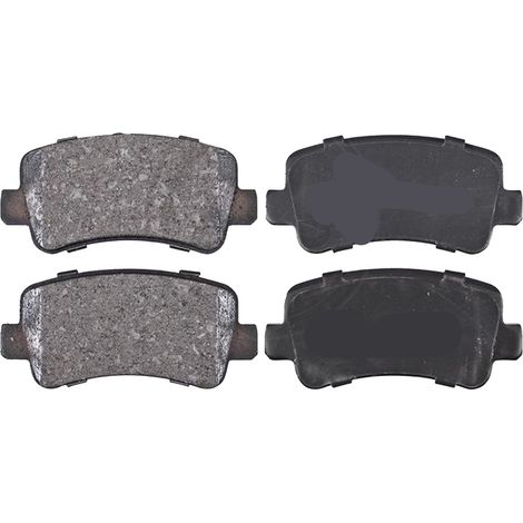 KIT PASTIGLIE FRENO POSTERIORI compatibile con NISSAN NV400 AUTOBUS / FURGONATO PIANALE PIATTO / TELAIO (X62, X62B) / PASTIGLIE FRENANTI AUTO OEM 37939, / SOSTITUZIONE DIRETTA / BASSA POLVERE / SILENZ