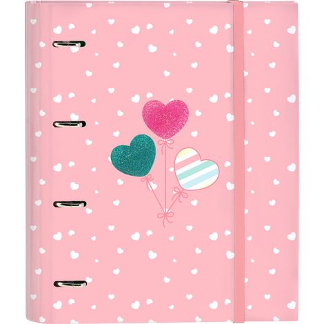 Blackfit8 - Raccoglitore ad anelli 4 da 35 cm con 100 fogli A4, ideale per bambini di diverse età, comodo e versatile, (1/2)