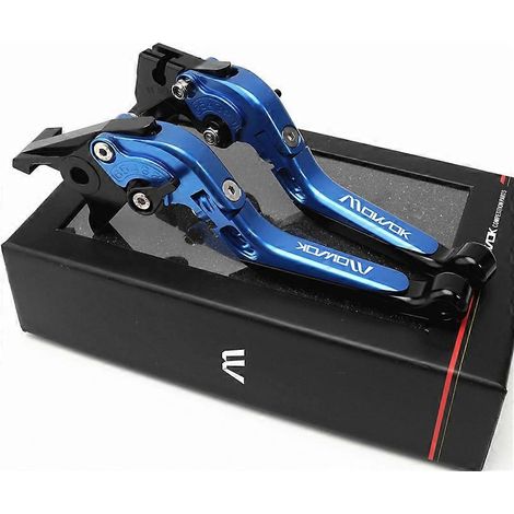 Applicable to Goldin THOR1000 2022 modified aluminum alloy extension brake horn clutch pull rod( Bluish black) (1/5)