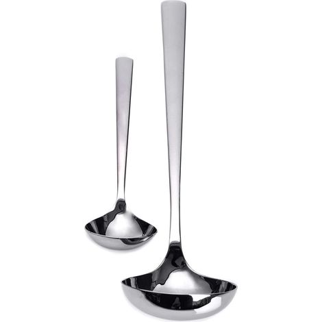 Set aus universellen Servierlöffeln, Schöpfkelle + Saucenlöffel, Duka