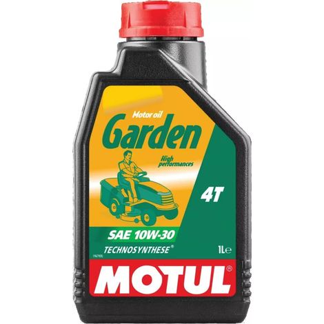 Lubrifiant moteur 4T Motul Garden 10W30 – Huile 1L pour motoculture – Entretien auto – Produit neuf