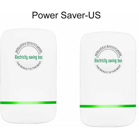 Boîtier d'économie d'énergie pour la maison et le bureau, équipement électrique intelligent (lot de 2) (1/5)