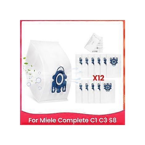 14-teiliges Staubbeutel-Set für alle Staubsauger C1, C3 und S8, Zubehör, Ersatzteile, Staubbeutel mit 3 (1/5)