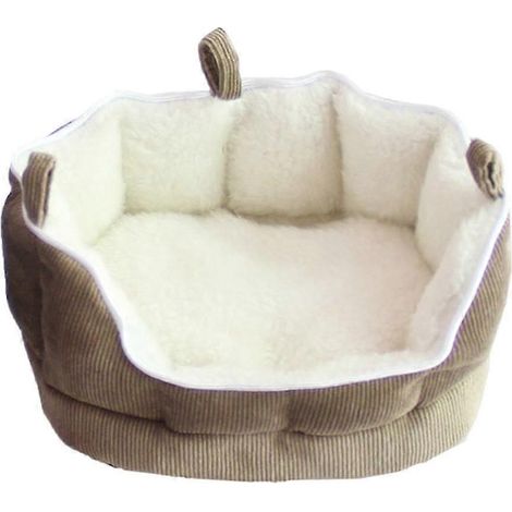 Petit animal de compagnie : chiot, rat, chinchilla, hamster, cochon d'Inde, lit, nid, maisonnette chaude en forme de grotte-Coffee
