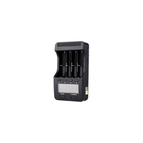 – Chargeur de pile intelligent Lii-500 – Écran LCD – 4 emplacements pour batteries Ni-MH Ni-Cd Li-Ion – Courant réglable 300/500/700/1000mA (1/5)