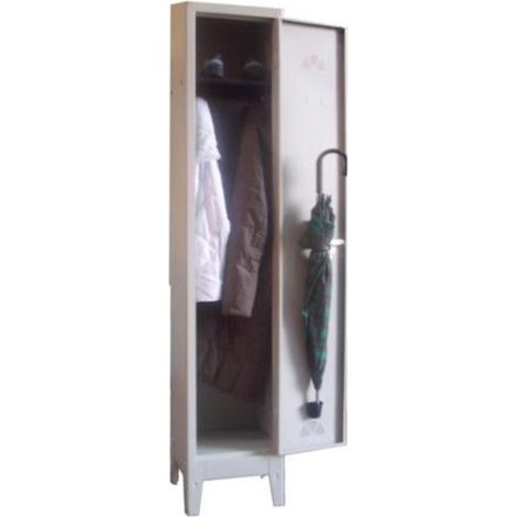 Armadio spogliatoio tetto spiovente 35x33x190 cm