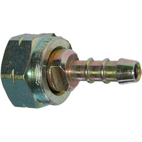 RACCORDO PORTAGOMMA PER BOMBOLA GAS 1/2" - Ø 9 mm (GPL)