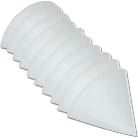 Filtre g4 10PCS filtres coniques DN 125 filtre G4 système de ventilation longueur 180 mm filtre conique tapis filtrant pour systèmes de ventilation convient pour tous les types de systèmes de