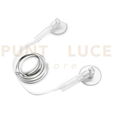 Ideal Lux Faretto Lineare Tesi 1 luce Bianco Alluminio