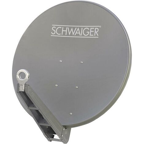 parabole schwaiger spi085 85 cm aluminium compatible double lnb