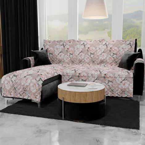 Housses de Canapé, Housse de Canapé Réversible, Housse de Fauteuil, Housse Canapé 2 Places, Protection Canapé, Bleu Marine Aztèque, 100% Made in Italy (1/5)