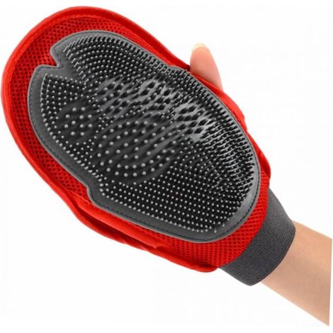 Dog Gloves, Cat Brush Glove, Pet Grooming Glove, Massage Glove, 2 in 1 Pet Grooming Glove MUMU (1/4)