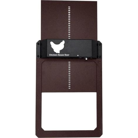 Porte pour chien pratique, adaptée pour poules et animaux de compagnie, solution d'accès simple et fonctionnelle pour vos petits animaux domestiques et volaille (1/5)