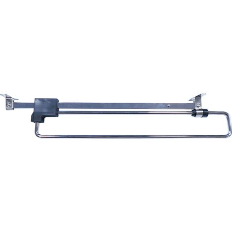 appendiabiti estensibile armadio l300 cromato