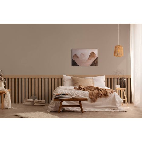 A.S. Creation Wallpanel 397444 Vliestapete 5.00 x 1.06 m Braun Streifentapete Holzoptik (1/5)