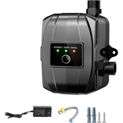 Pompe de surpression automatique domestique 24 V, conforme aux normes européennes/américaines, facile à installer, fournit une pression d'eau stable et est disponible en plusieurs couleurs. (1/5)