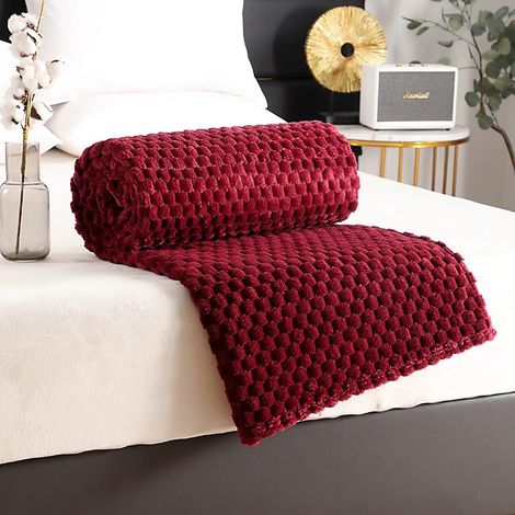 Couverture Rafraîchissante - Microfibre Polyester - 70 x 100 cm - Pour Sommeil Chaud, Bouffées de Chaleur, Nuits Transpirantes - 1 Pièce (1/5)