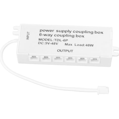 de raccordement 6 voies XH2 5 Port 48W 5 48V Plug and Play (1/4)