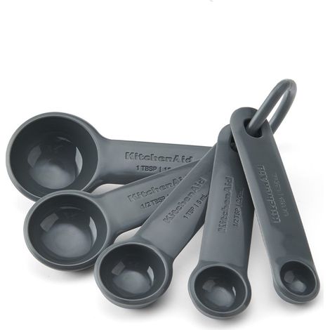 KitchenAid Messlöffel, 5 Stück, Anthrazitgrau