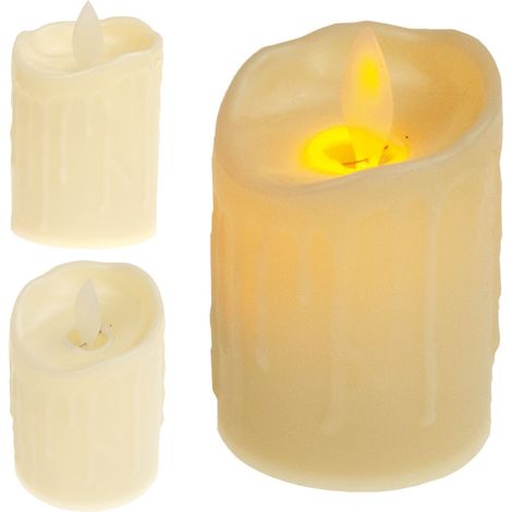 INSERTO CANDELA PER INNESTO, EFFETTO FIAMMA, 7,5 cm