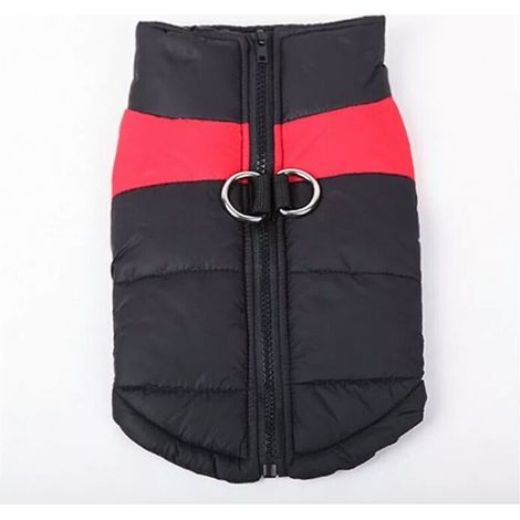 1pc Waterproof Cotton Dog Vest, Pet Vest, Autumn and Winter Dog Coat, Autumn and Winter Dog Coat for Small and Medium Dogs, Warm Dog Coat (M