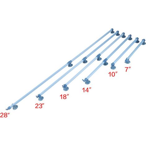 Diffuseur d'Air pour Aquarium Barre de Bulle d'Air Tube d'Oxygénation avec Ventouse pour Bassin et Aquarium (1/5)