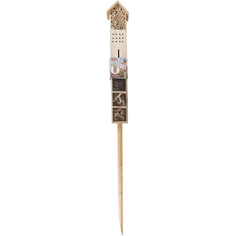 Lifetime hôtel à insectes Brun H160xl10xL14.5cm (1/5)