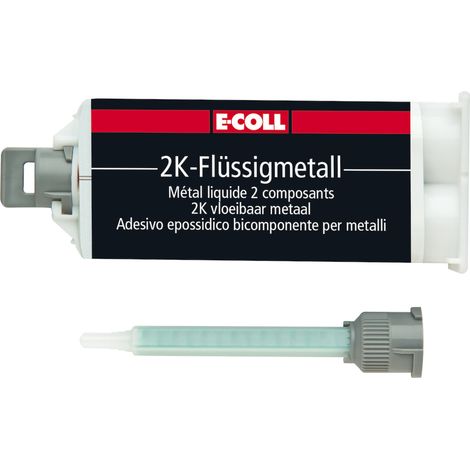 E-COLL 2K-Flüssigmetall 50g Doppelkammerkartusche (1/4)