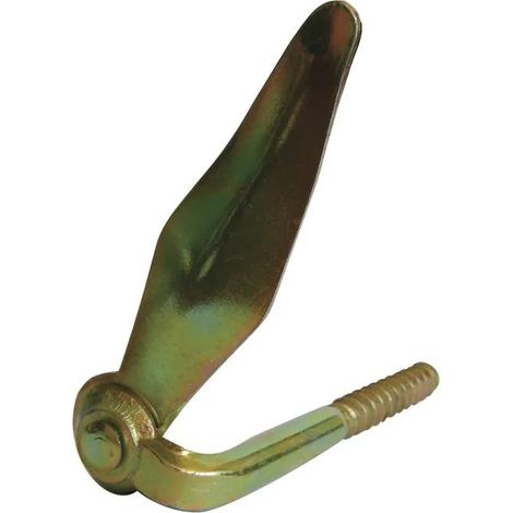 Torbel torniquete marsellés acabado zincado blanco 130 mm