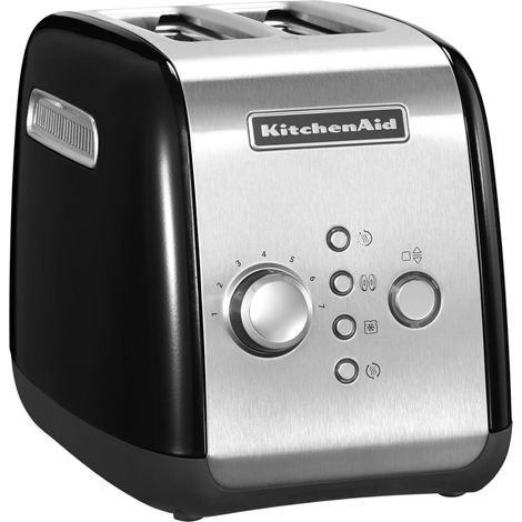 KitchenAid Grille-pain Élégance Noir Onyx 7 Niveaux