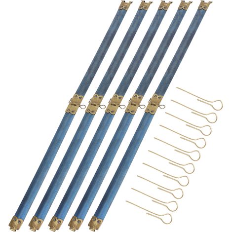 10 pièces de porte-monnaie à armature flexible rétro en métal, accessoires de couture et de loisirs créatifs. (1/5)