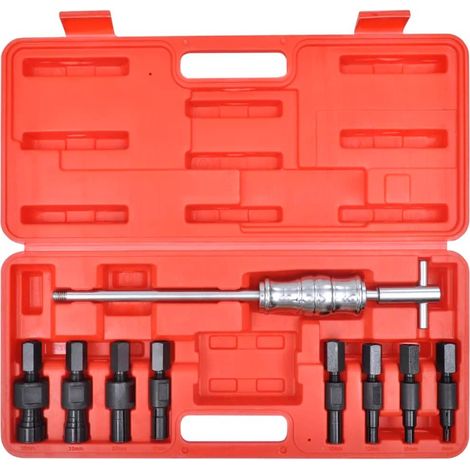 Set di strumenti per la rimozione dei cuscinetti per fori ciechi da 9 pezzi 020004145