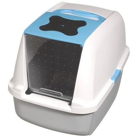 Catit Arenero con Cubierta Retráctil Azul
