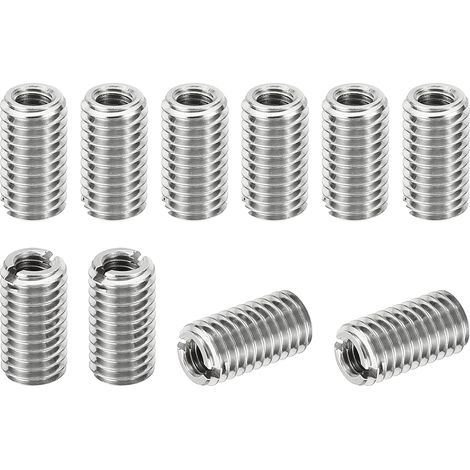 Gewindeadapterhülse mit Reduziermutter, 10 Stück M6 5 mm (1/4)