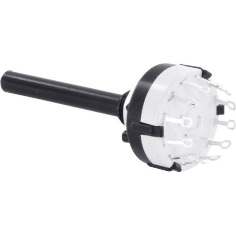 TC-DS3X4L TC-DS3X4L Commutateur rotatif 0.35 A Positions de commutation 4 4 x 30 ° 1 pc(s) S602091 (1/3)