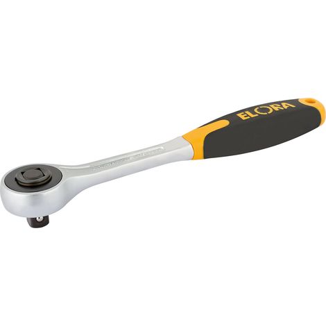 200mm 1/2" Drive Elora Push-Through Soft Grip Reversible Ratchet Wrench (Model 25408) (1/5)