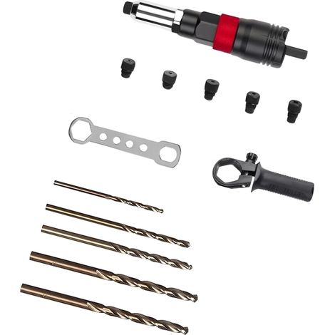 5 tailles de casque électrique de conversion d'outils sécurisés avec construction en alliage d'acier pour des applications permanentes (1/4)